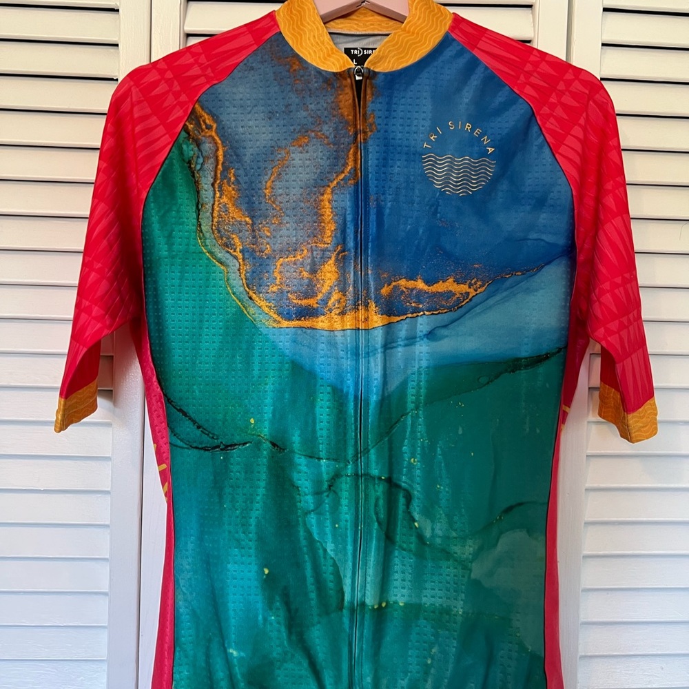 Trisirena cycling bibs and jersey set Large